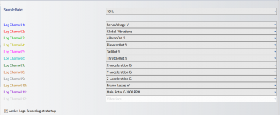 Log Parameters